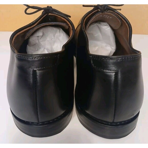 Allen Edmonds SZ 14 Park Avenue Cap-Toe Oxfords Black Leather Bench Welt - Picture 13 of 16